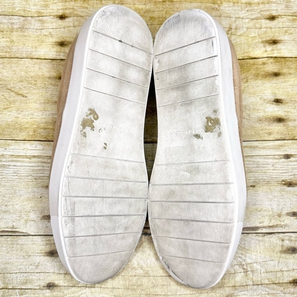 Vince Blair Lace Up Low Top Sneaker Tan Camel Soft - Picture 9 of 12